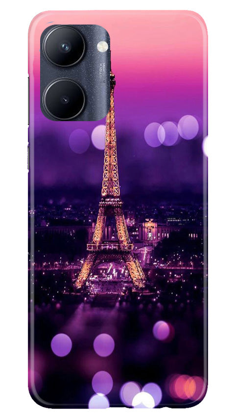 Eiffel Tower Mobile Back Case for Realme C33 (Design - 86) Eiffel Tower Case for Realme C33