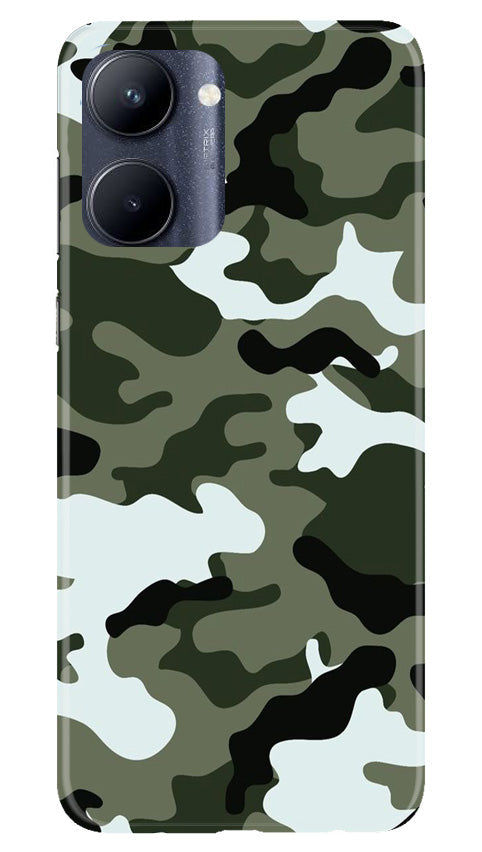 Army Camouflage Mobile Back Case for Realme C33 (Design - 108) Army Camouflage Case for Realme C33 (Design - 108)