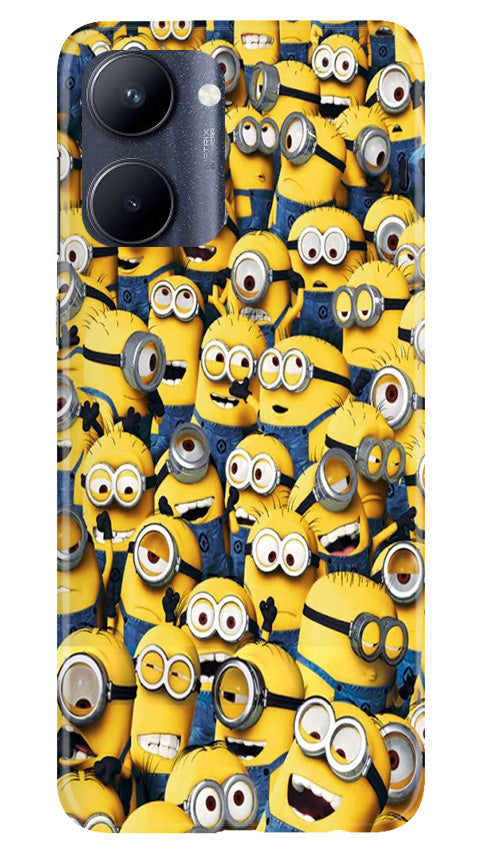 Minions Mobile Back Case for Realme C33 (Design - 126) Minions Case for Realme C33 (Design - 126)