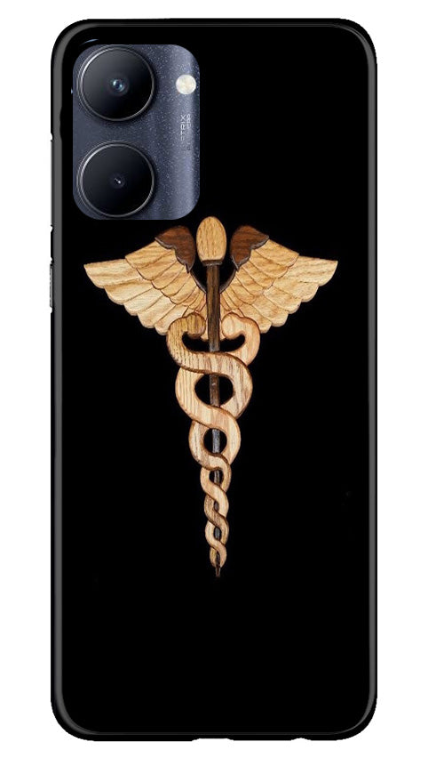 Doctor Logo Mobile Back Case for Realme C33 (Design - 134) Doctor Logo Case for Realme C33 (Design - 134)