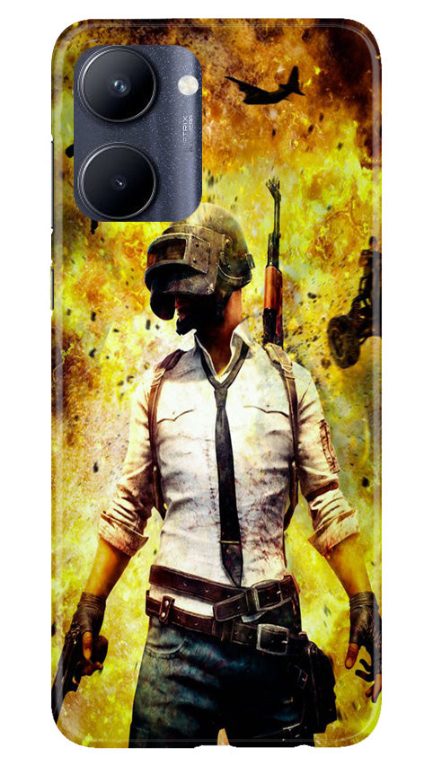 Pubg Mobile Back Case for Realme C33 (Design - 149) Pubg Case for Realme C33 (Design - 149)