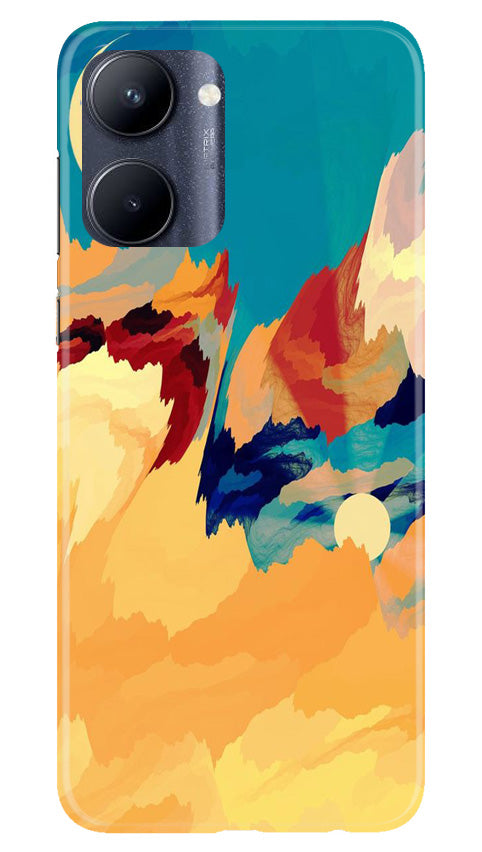 Modern Art Mobile Back Case for Realme C33 (Design - 204) Modern Art Case for Realme C33 (Design No. 204)