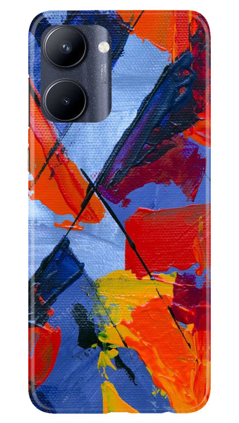 Modern Art Mobile Back Case for Realme C33 (Design - 208) Modern Art Case for Realme C33 (Design No. 208)