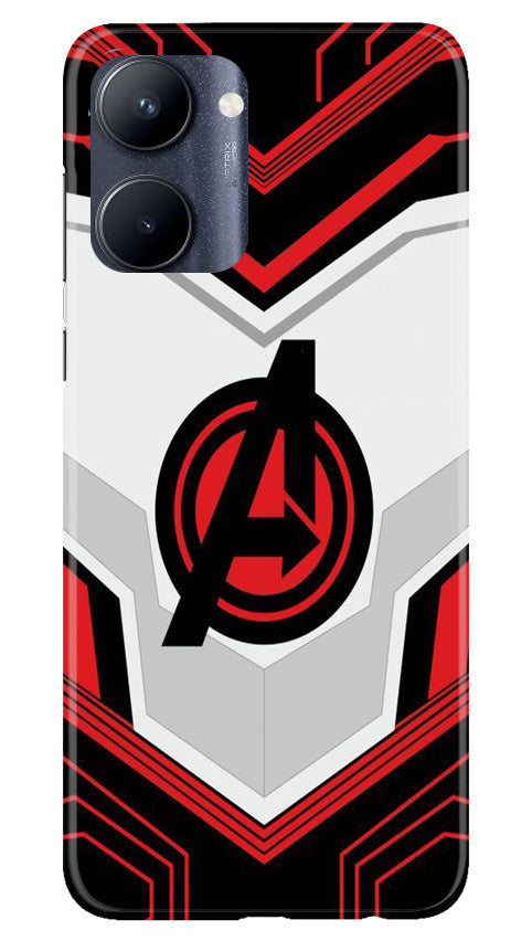 Ironman Captain America Mobile Back Case for Realme C33 (Design - 223) Ironman Captain America Case for Realme C33 (Design No. 223)
