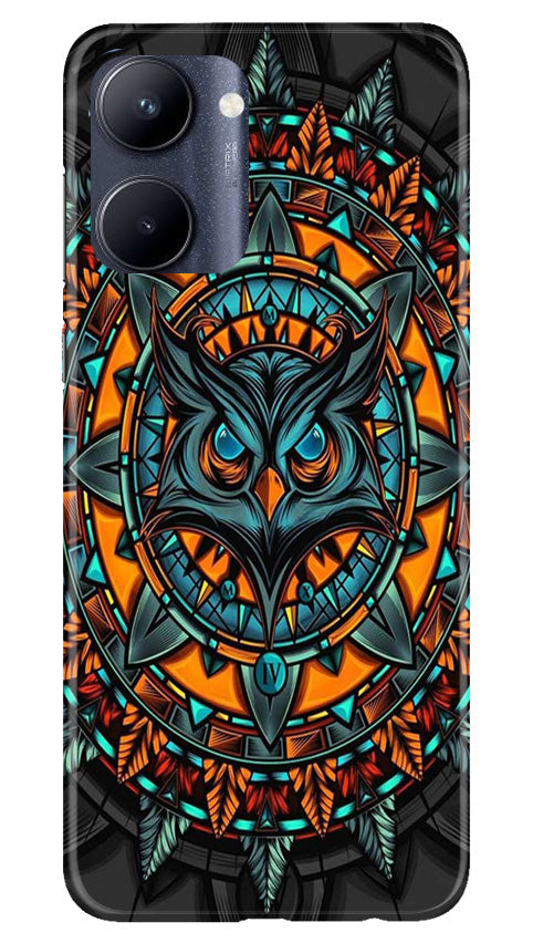 Owl Mobile Back Case for Realme C33 (Design - 319) Owl Mobile Back Case for Realme C33 (Design - 319)