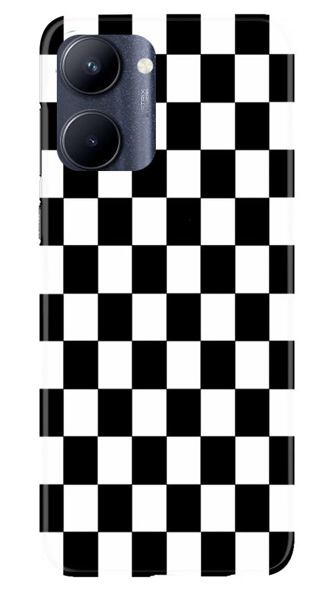 Black White Boxes Mobile Back Case for Realme C33 (Design - 331) Black White Boxes Mobile Back Case for Realme C33 (Design - 331)