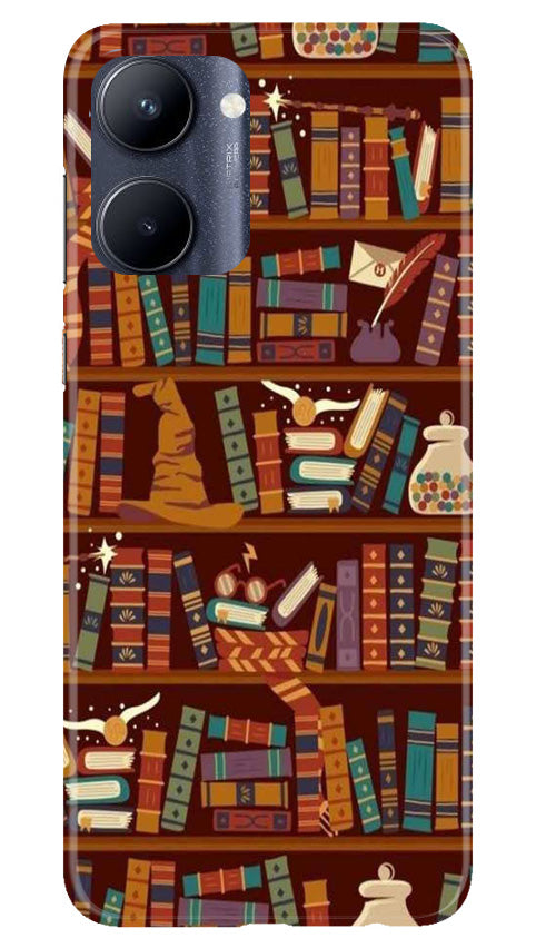 Book Shelf Mobile Back Case for Realme C33 (Design - 348) Book Shelf Mobile Back Case for Realme C33 (Design - 348)