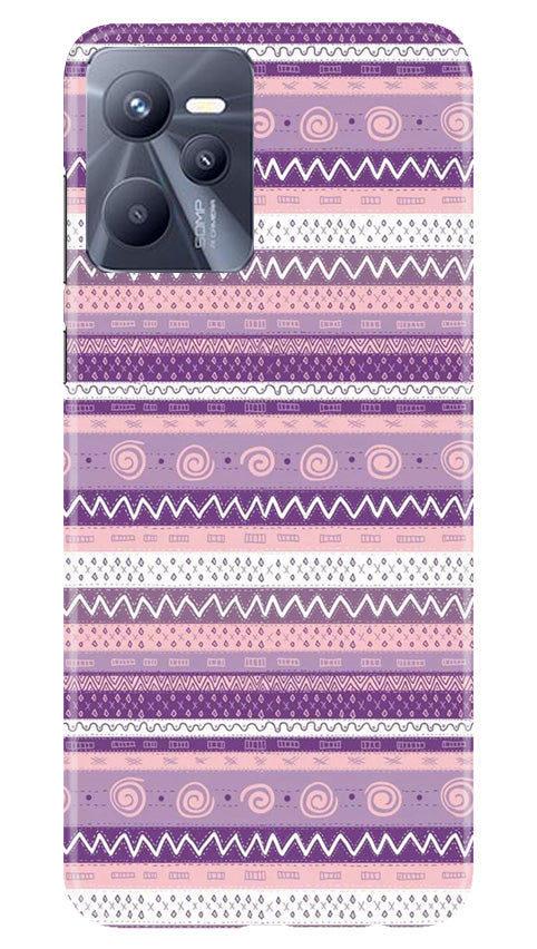Zigzag line pattern3 Mobile Back Case for Realme C35 (Design - 11) Zigzag line pattern3 Case for Realme C35