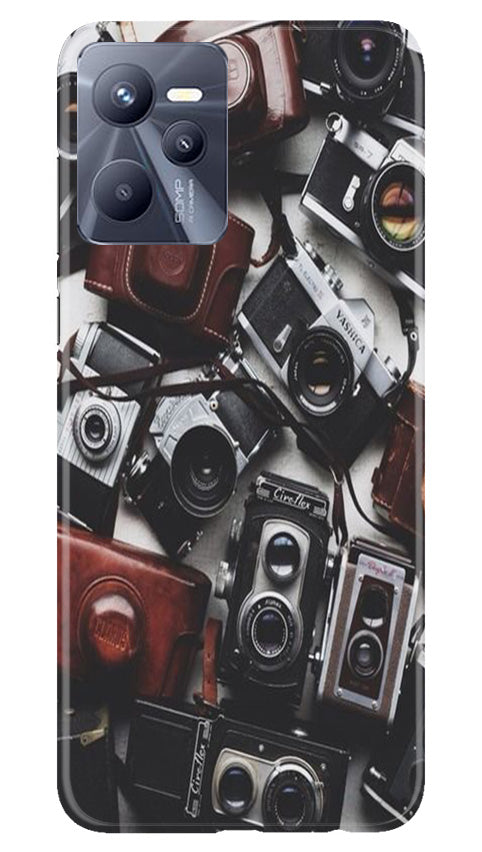 Cameras Mobile Back Case for Realme C35 (Design - 57) Cameras Case for Realme C35
