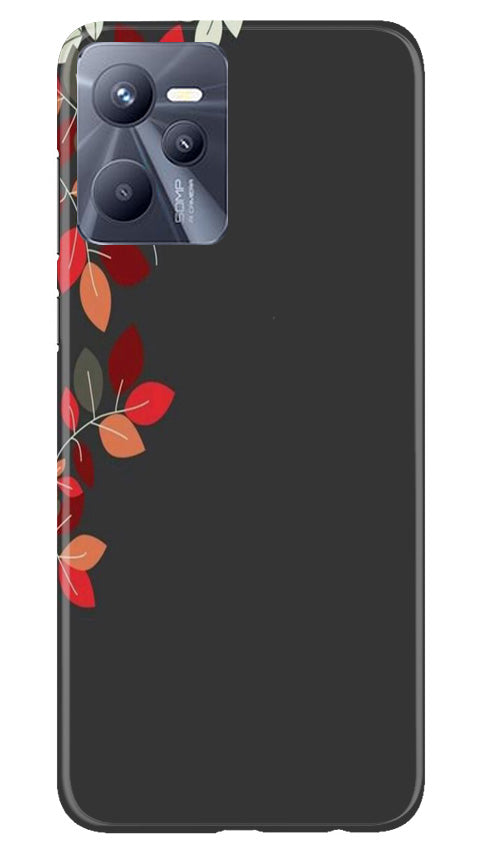 Grey Background Mobile Back Case for Realme C35 (Design - 71) Grey Background Case for Realme C35