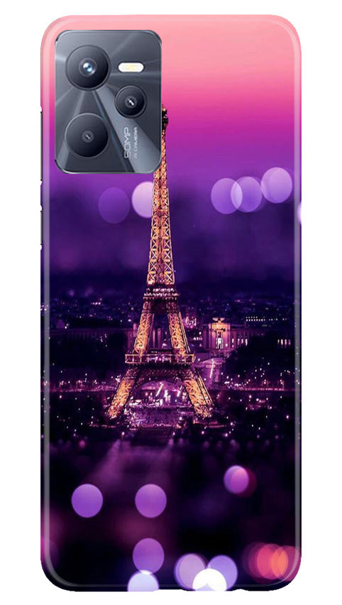 Eiffel Tower Mobile Back Case for Realme C35 (Design - 86) Eiffel Tower Case for Realme C35