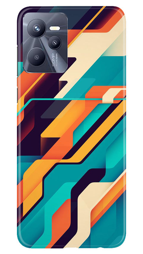 Modern Art Mobile Back Case for Realme C35 (Design - 201) Modern Art Case for Realme C35 (Design No. 201)