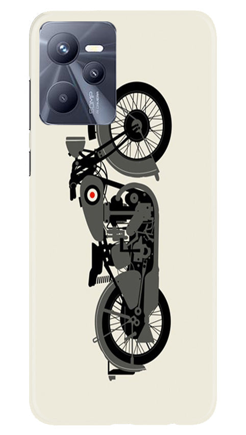 Travel Bus Mobile Back Case for Realme C35 (Design - 227) Travel Bus Case for Realme C35 (Design No. 227)