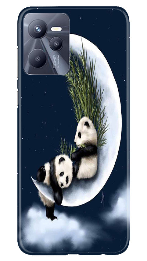 Panda Bear Mobile Back Case for Realme C35 (Design - 279) Panda Bear Mobile Back Case for Realme C35 (Design - 279)