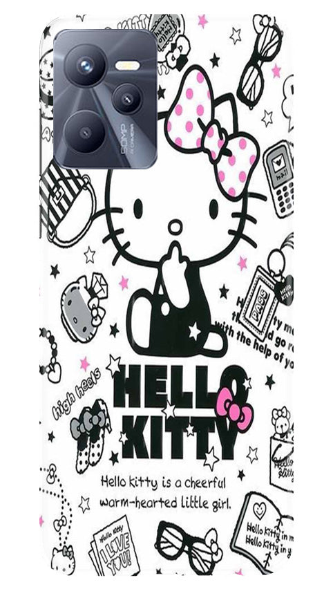 Hello Kitty Mobile Back Case for Realme C35 (Design - 320) Hello Kitty Mobile Back Case for Realme C35 (Design - 320)