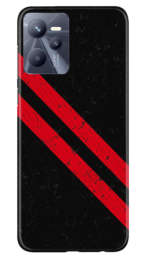 Black Red Pattern Mobile Back Case for Realme C35 (Design - 332) Black Red Pattern Mobile Back Case for Realme C35 (Design - 332)