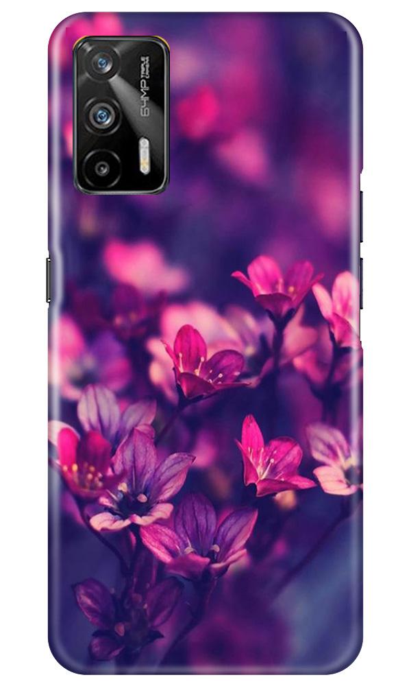 flowers Mobile Back Case for Realme GT (Design - 25) flowers Case for Realme GT