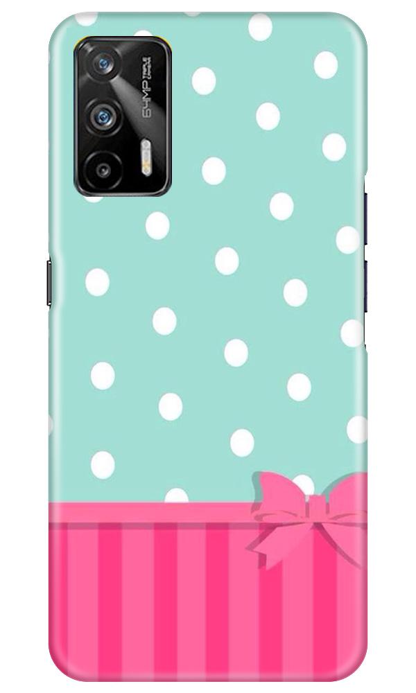 Gift Wrap Mobile Back Case for Realme GT (Design - 30) Gift Wrap Case for Realme GT