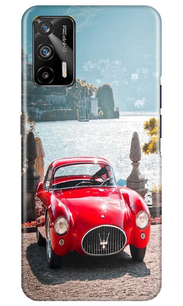 Vintage Car Mobile Back Case for Realme GT (Design - 51) Vintage Car Case for Realme GT