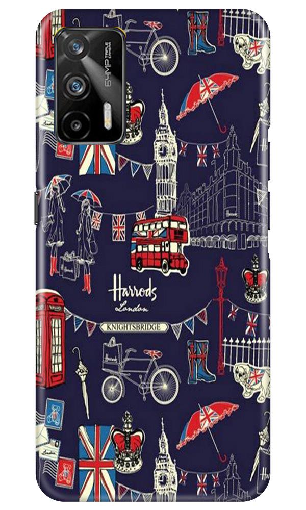 Love London Mobile Back Case for Realme GT (Design - 75) Love London Case for Realme GT
