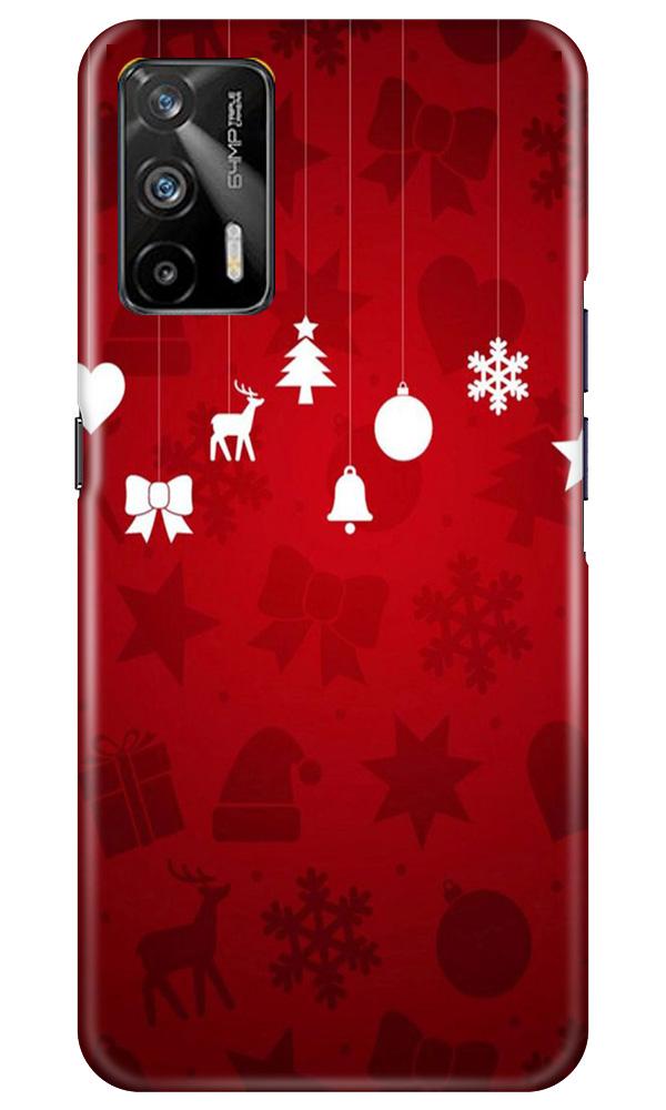 Christmas Mobile Back Case for Realme GT (Design - 78) Christmas Case for Realme GT