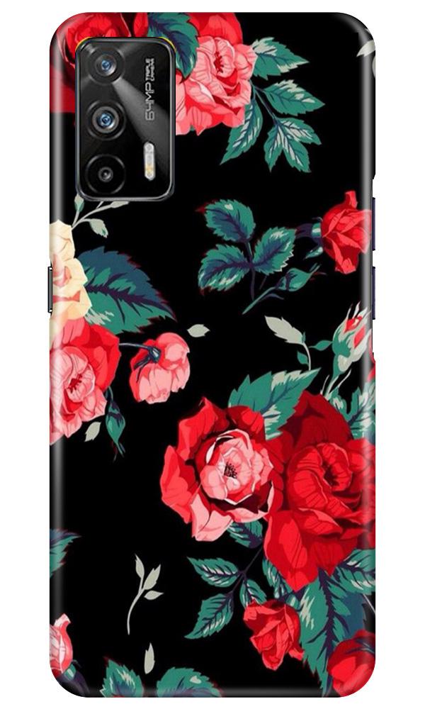 Red Rose2 Mobile Back Case for Realme GT (Design - 81) Red Rose2 Case for Realme GT