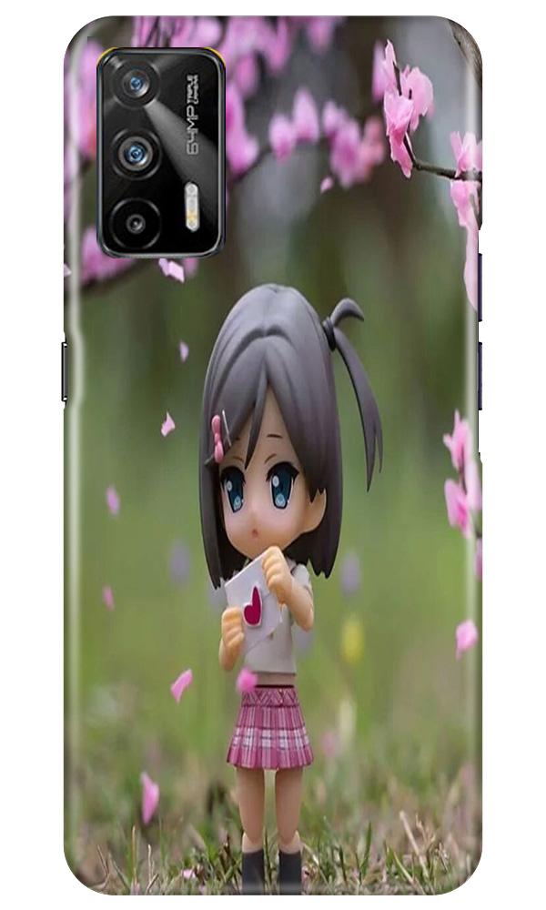 Cute Girl Mobile Back Case for Realme GT (Design - 92) Cute Girl Case for Realme GT