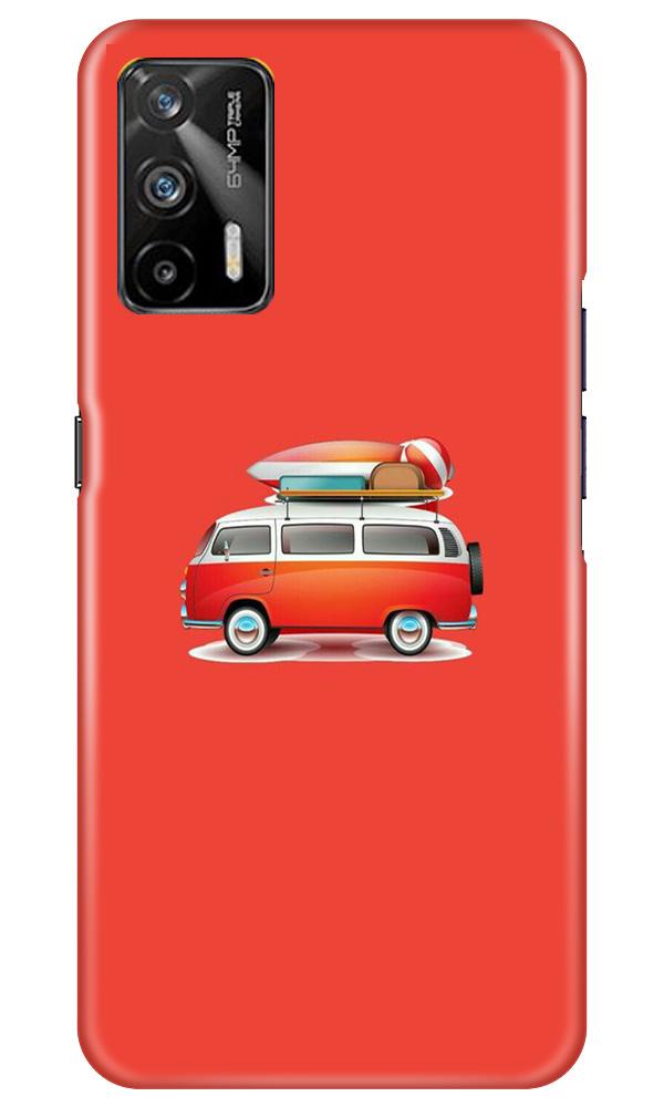 Travel Bus Mobile Back Case for Realme GT (Design - 258) Travel Bus Case for Realme GT (Design No. 258)