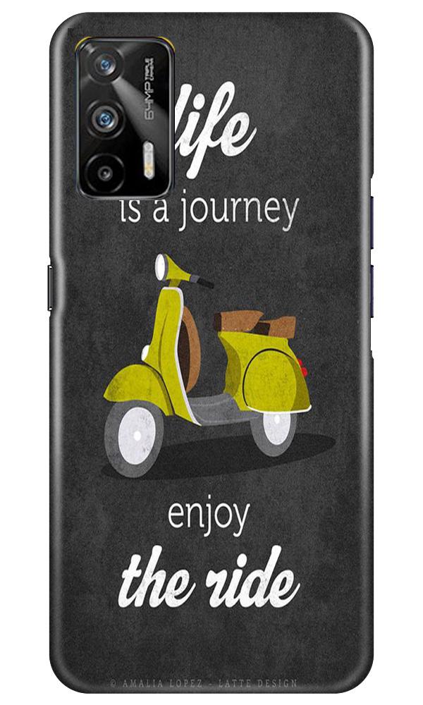 Life is a Journey Mobile Back Case for Realme GT (Design - 261) Life is a Journey Case for Realme GT (Design No. 261)