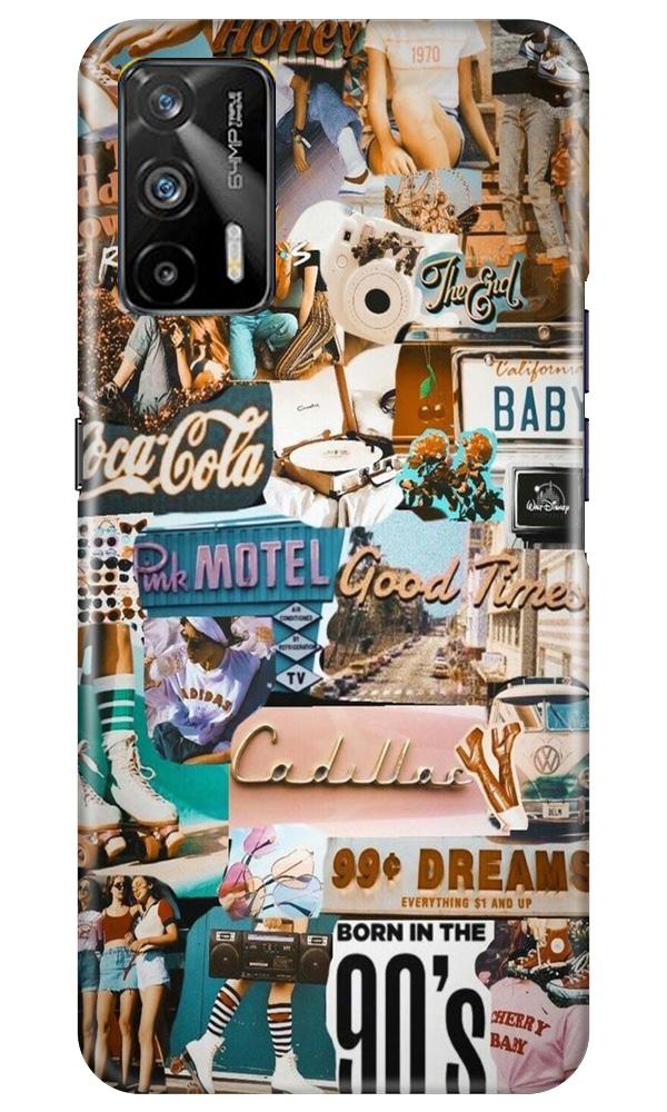Vintage Design Mobile Back Case for Realme GT (Design - 284) Vintage Design Case for Realme GT (Design No. 284)