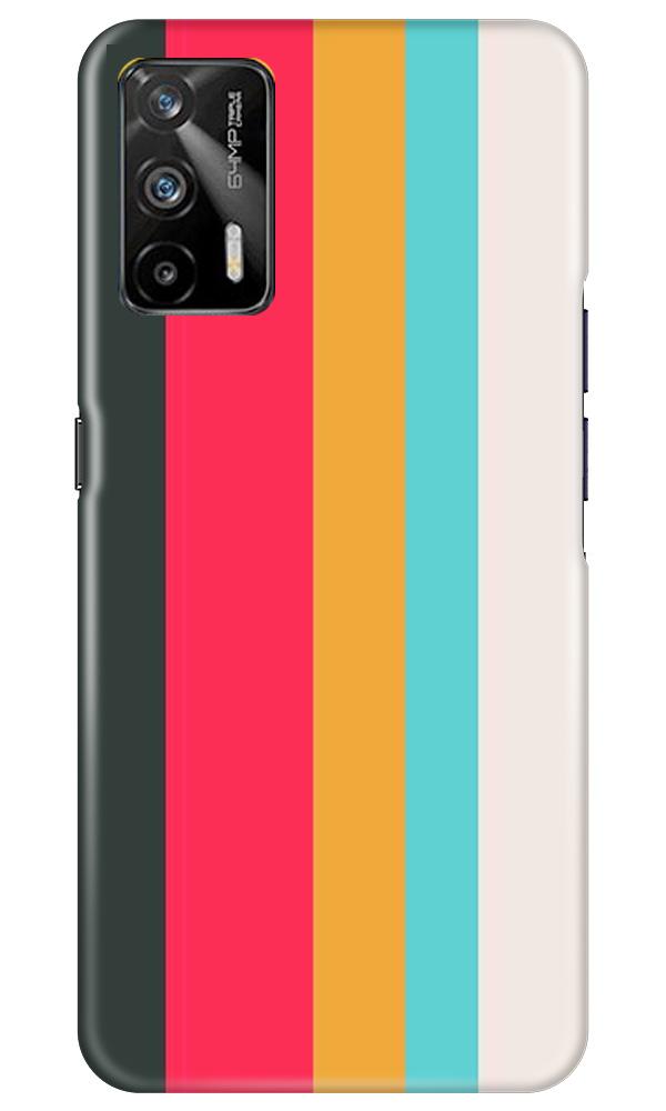 Color Pattern Mobile Back Case for Realme GT (Design - 369) Color Pattern Mobile Back Case for Realme GT (Design - 369)