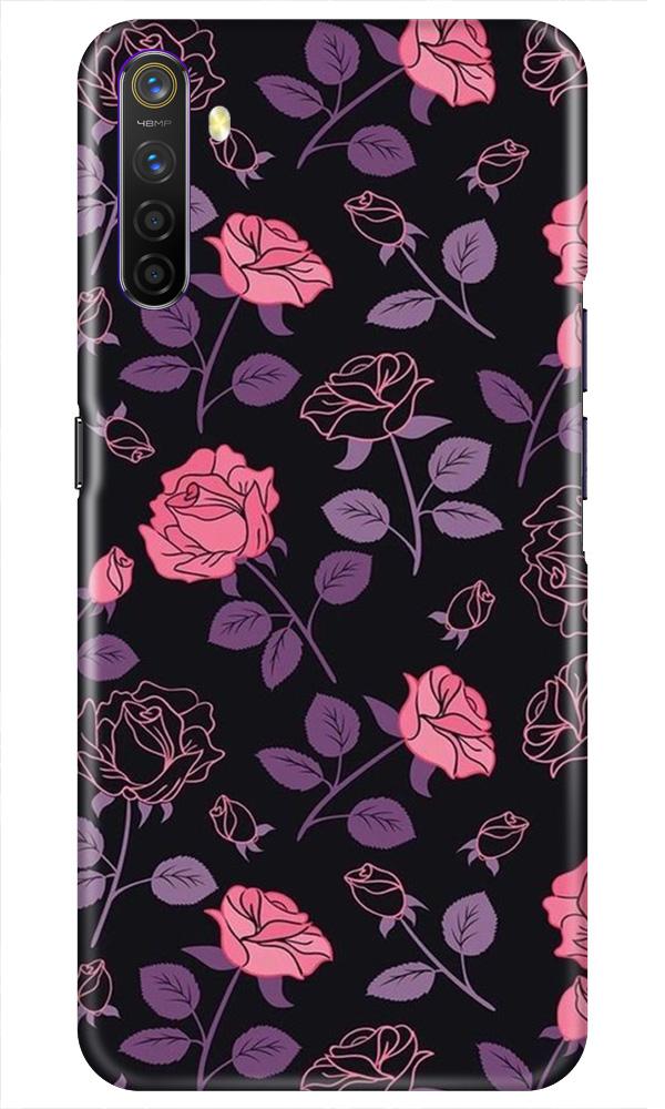 Rose Pattern Mobile Back Case for Realme X2 (Design - 2) Rose Pattern Case for Realme X2