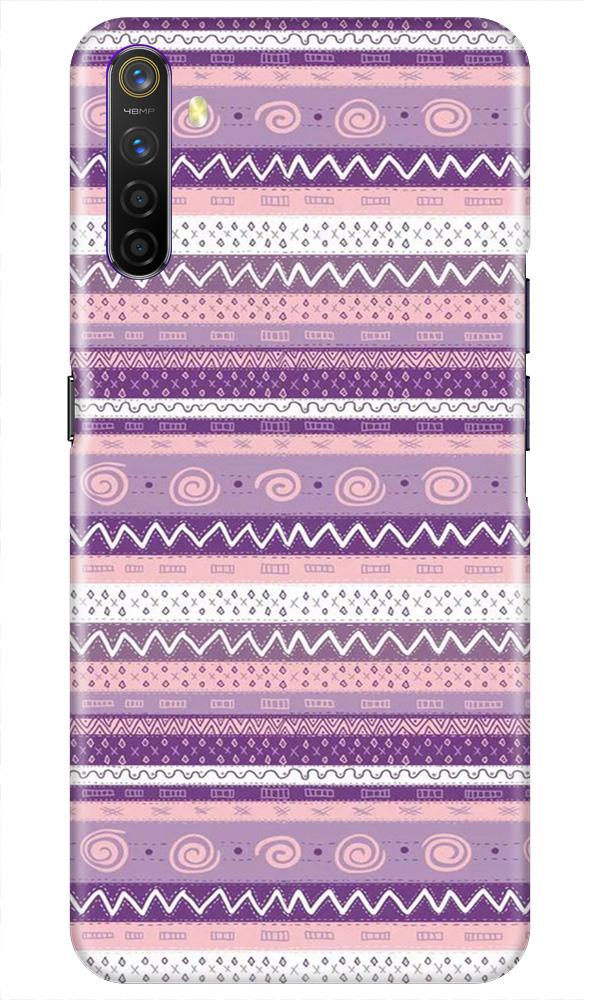 Zigzag line pattern3 Mobile Back Case for Realme X2 (Design - 11) Zigzag line pattern3 Case for Realme X2