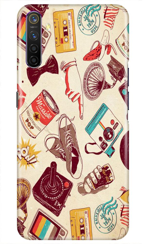 Vintage Mobile Back Case for Realme X2 (Design - 35) Vintage Case for Realme X2