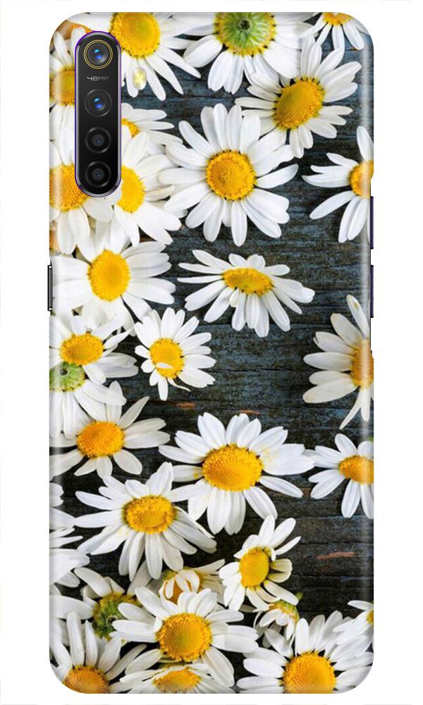 White flowers2 Mobile Back Case for Realme X2 (Design - 62) White flowers2 Case for Realme X2