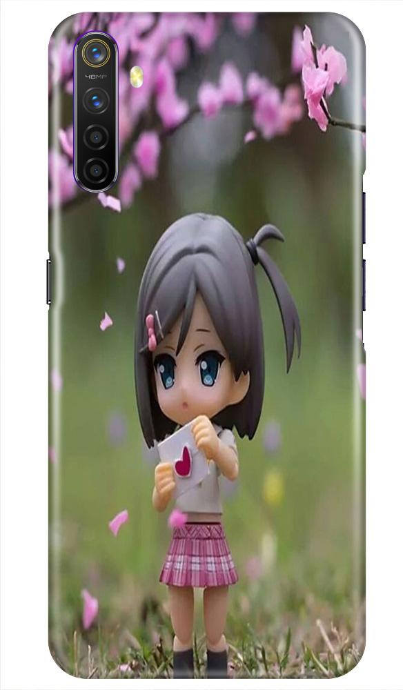 Cute Girl Mobile Back Case for Realme X2 (Design - 92) Cute Girl Case for Realme X2