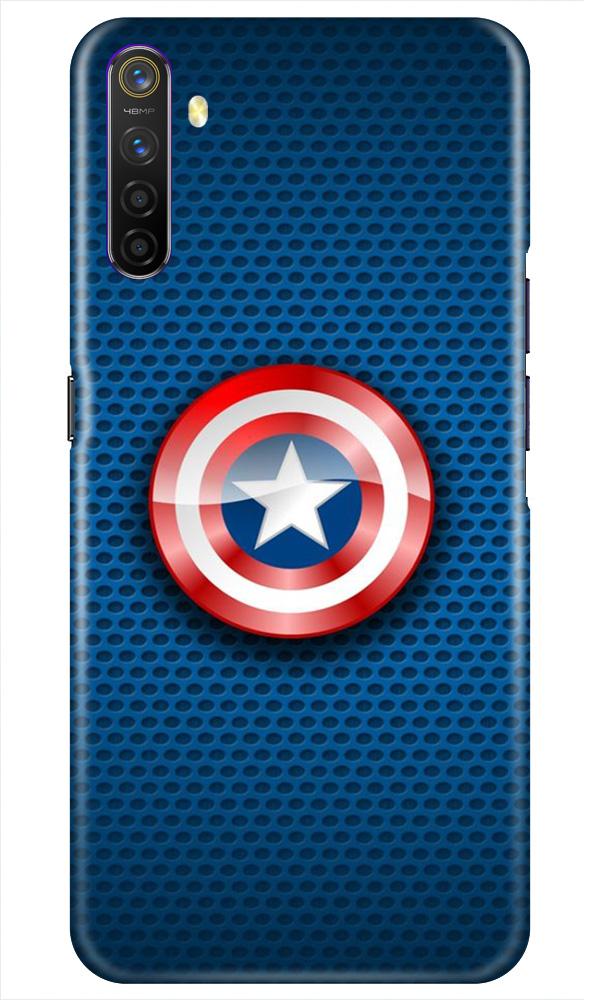 Captain America Shield Mobile Back Case for Realme X2 (Design - 253) Captain America Shield Case for Realme X2 (Design No. 253)