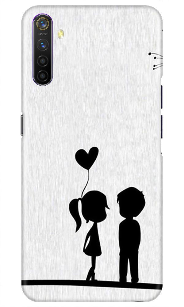 Cute Kid Couple Mobile Back Case for Realme X2 (Design - 283) Cute Kid Couple Case for Realme X2 (Design No. 283)