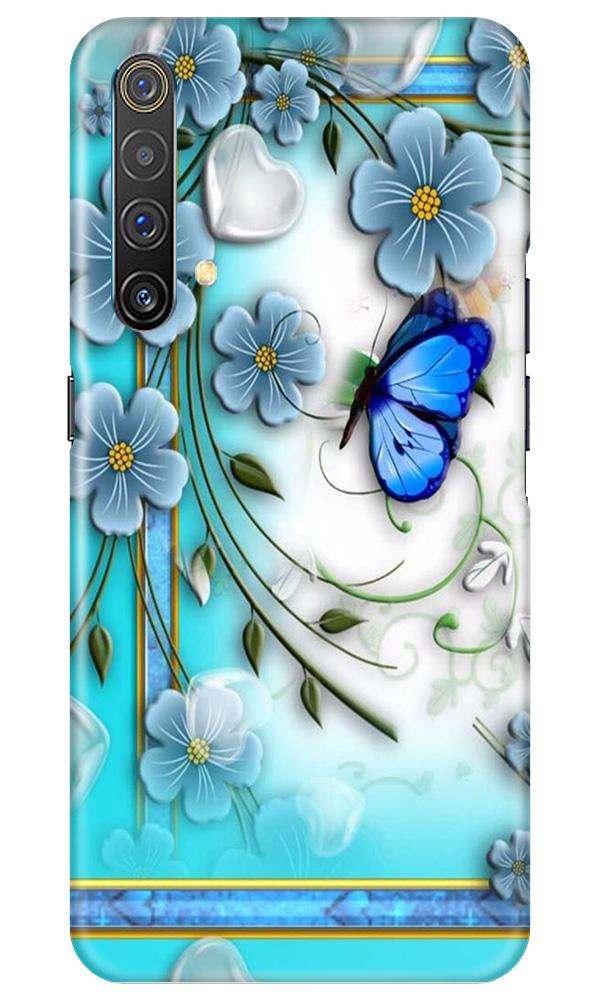 Blue Butterfly Mobile Back Case for Realme X3 (Design - 21) Blue Butterfly Case for Realme X3