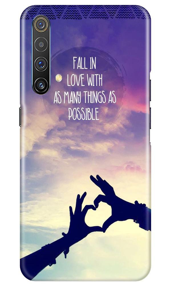 Fall in love Mobile Back Case for Realme X3 (Design - 50) Fall in love Case for Realme X3