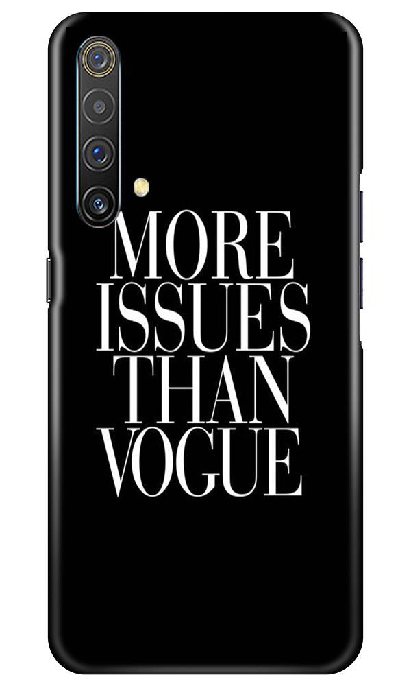 More Issues than Vague Mobile Back Case for Realme X3 (Design - 74) More Issues than Vague Case for Realme X3