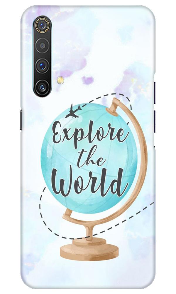 Explore the World Mobile Back Case for Realme X3 (Design - 207) Explore the World Case for Realme X3 (Design No. 207)