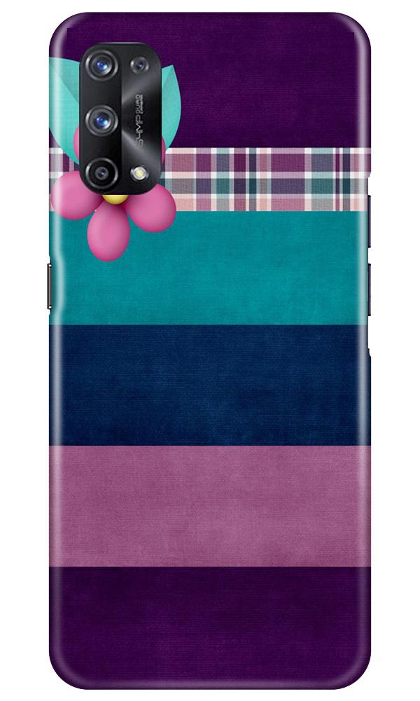 Purple Blue Mobile Back Case for Realme X7 Pro (Design - 37) Purple Blue Case for Realme X7 Pro