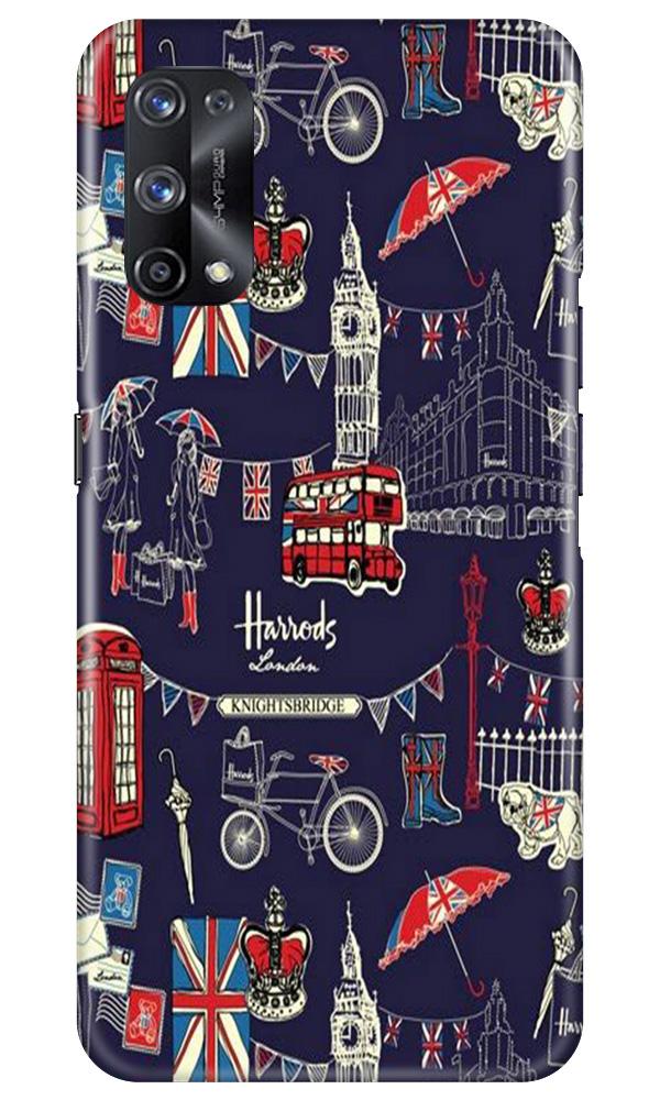 Love London Mobile Back Case for Realme X7 (Design - 75) Love London Case for Realme X7
