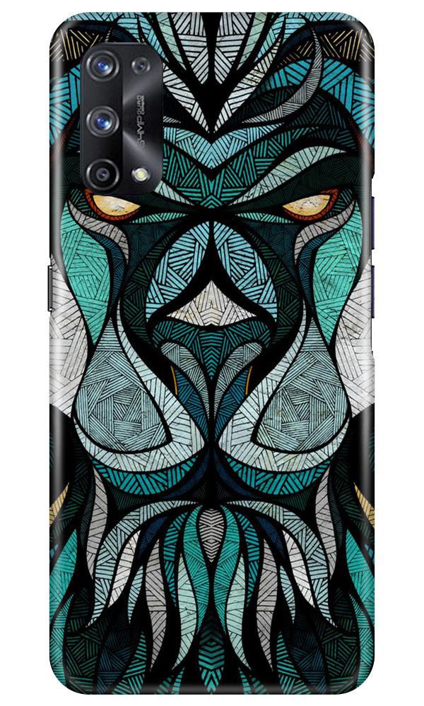 Lion Mobile Back Case for Realme X7 (Design - 97) Lion Case for Realme X7