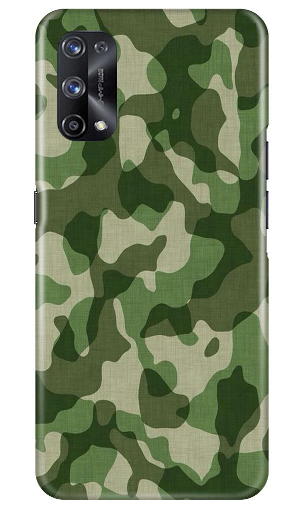 Army Camouflage Mobile Back Case for Realme X7 (Design - 106) Army Camouflage Case for Realme X7 (Design - 106)