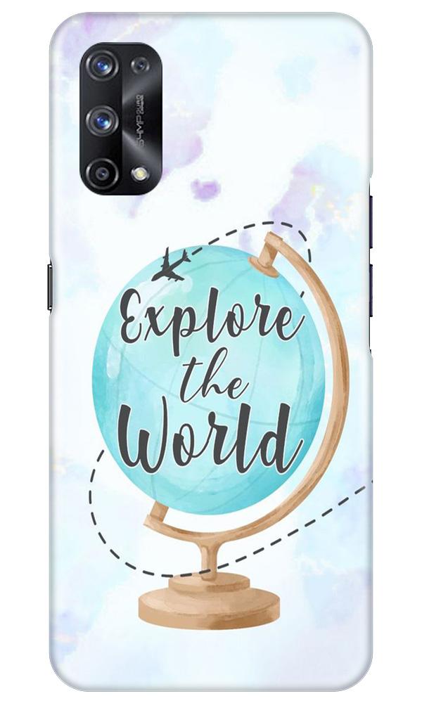 Explore the World Mobile Back Case for Realme X7 (Design - 207) Explore the World Case for Realme X7 (Design No. 207)