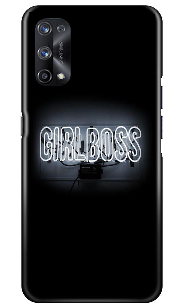 Girl Boss Black Mobile Back Case for Realme X7 (Design - 268) Girl Boss Black Case for Realme X7 (Design No. 268)