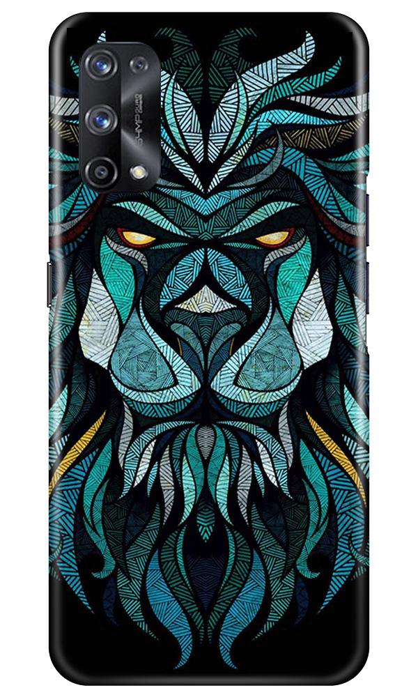 Lion Mobile Back Case for Realme X7 (Design - 314)
