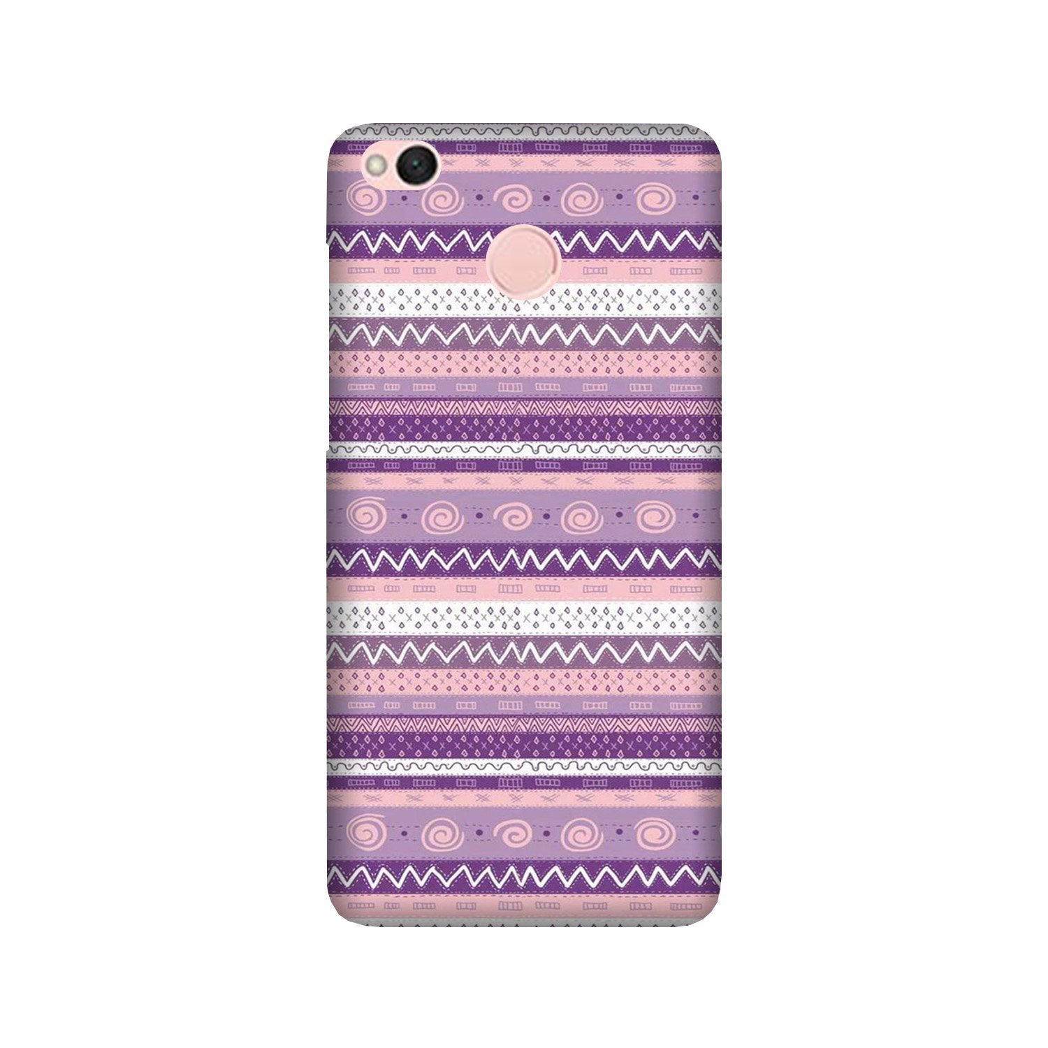 Zigzag line pattern3 Mobile Back Case for Redmi 4 (Design - 11) Zigzag line pattern3 Case for Redmi 4
